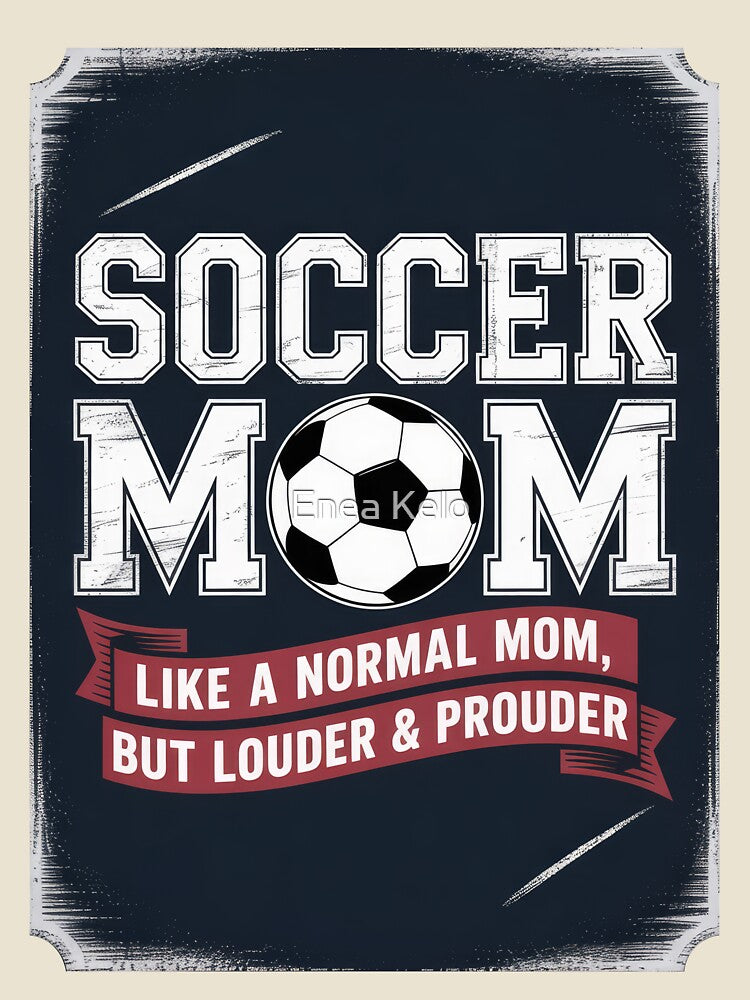 Soccer Mom – Louder and Proder by Enea Kelo