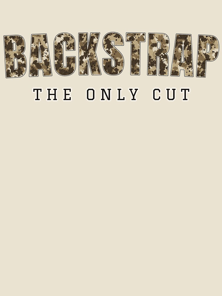 Funny Hunter Gift Backstrap The Only Cut Deer Hunting by Worn & Witty