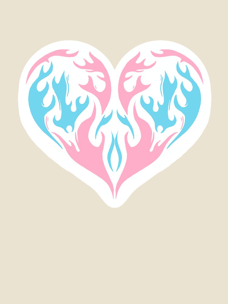 Transfer Flame Heart by ThistleAndFang