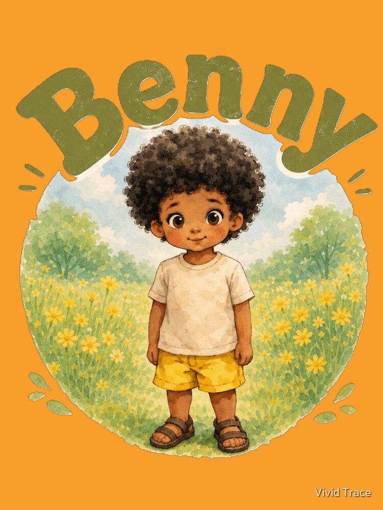 Benny’s Grand Garden Adventure – Cute Character Art for Kids by Vivid Trace