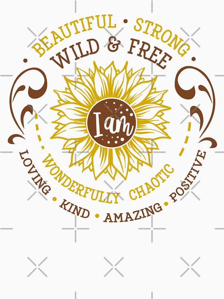 Positive Affirmations Mantra You Are Beautiful, Strong, Wild & Free by @ne Affirmation Healing