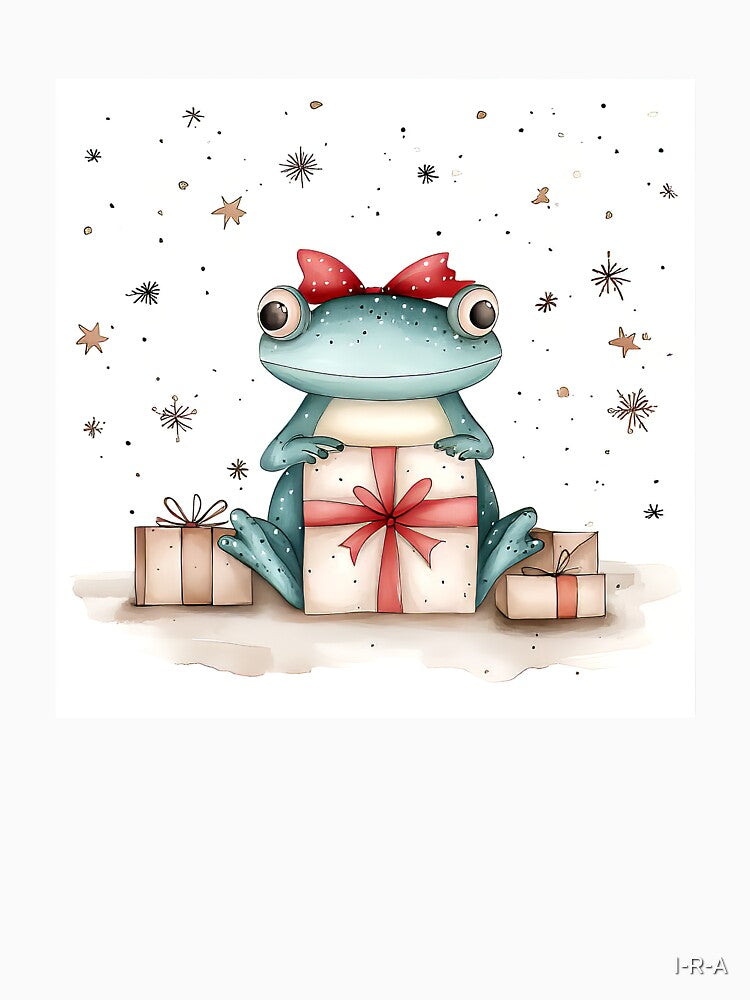 Christmas frog by I-R-A