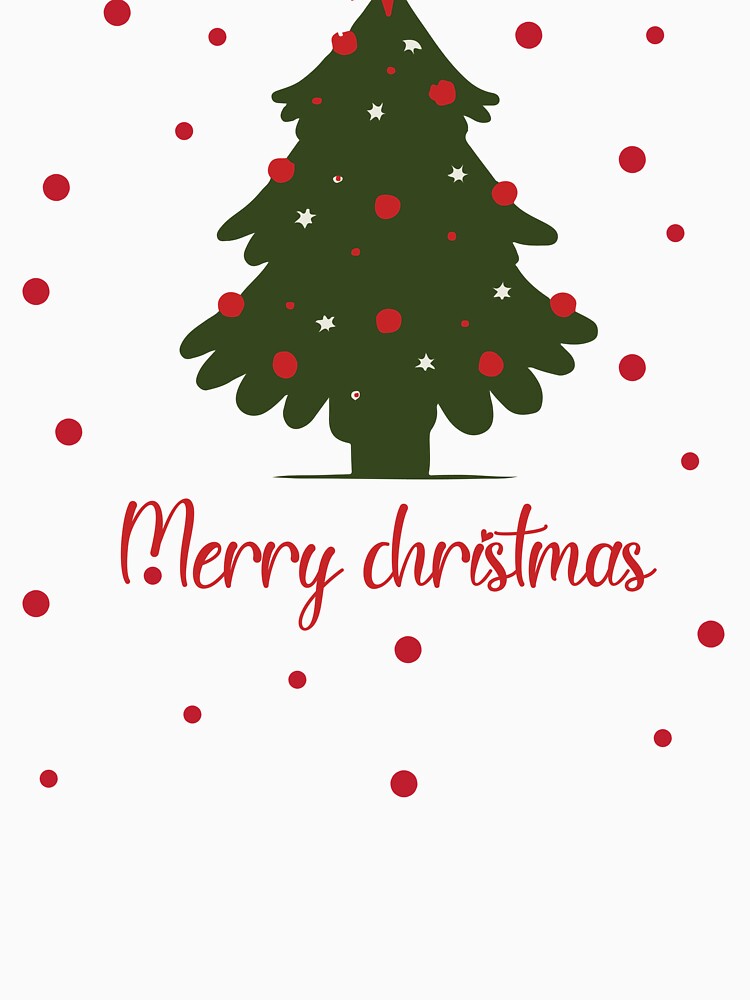 Christmas Tree Whimsy Print by PrintsByAnnJ
