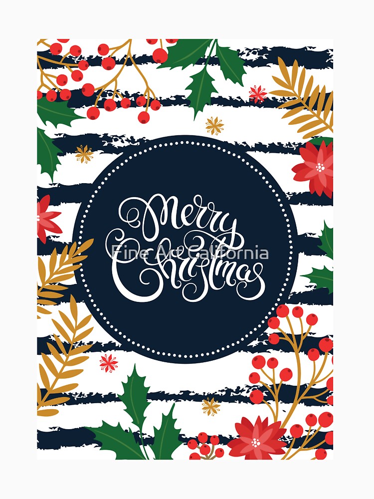 Merry Christmas by Fine Art California