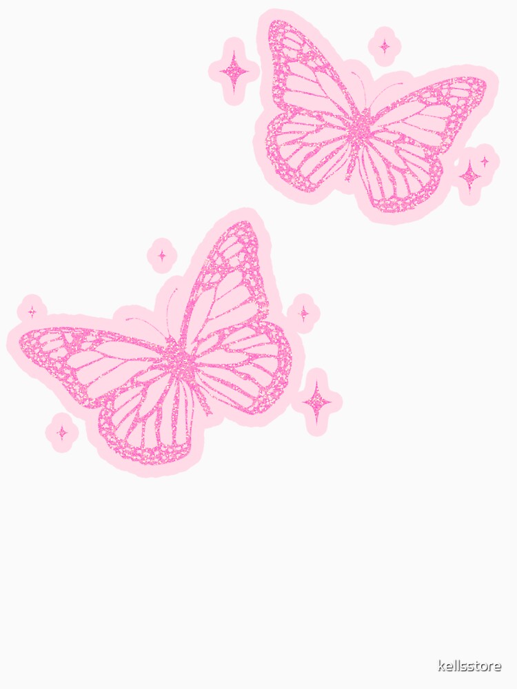 pink butterflies! by kellsstore