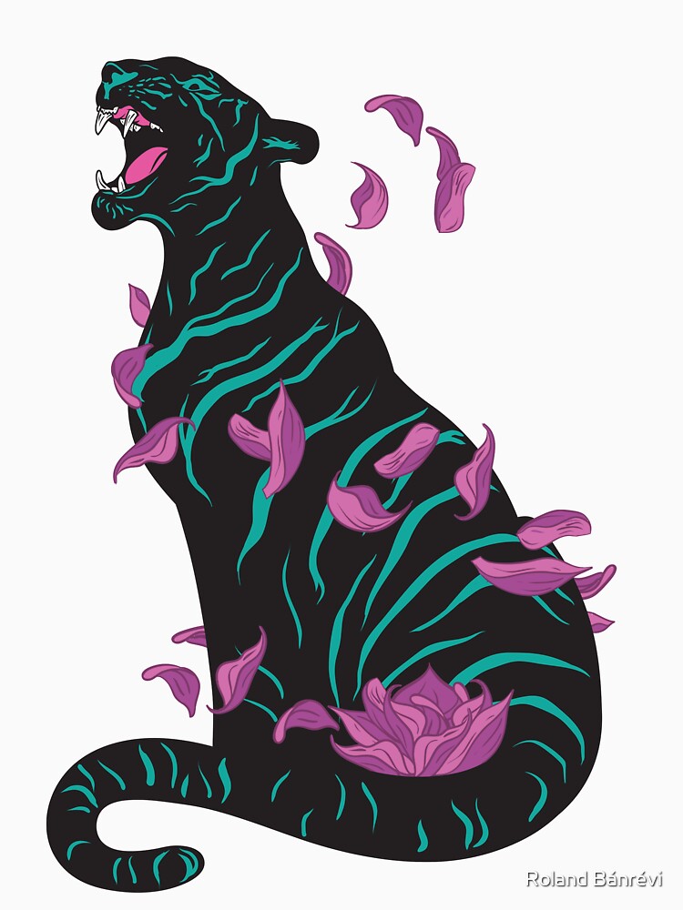 Black tiger by Roland Bánrévi Unisex