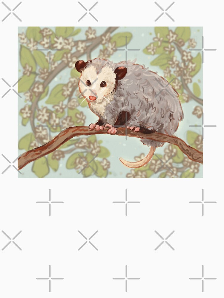 Possum in the Trees | Cute Digital Painting by JoyfulStarArt