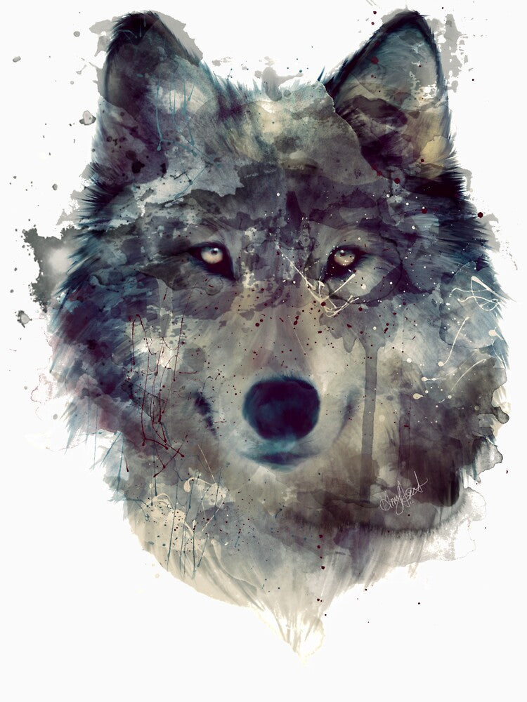 Wolf // Persevere by Amy Hamilton Unisex