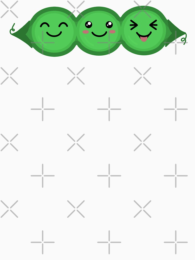 kawaii peas :) by Jenna Gardner