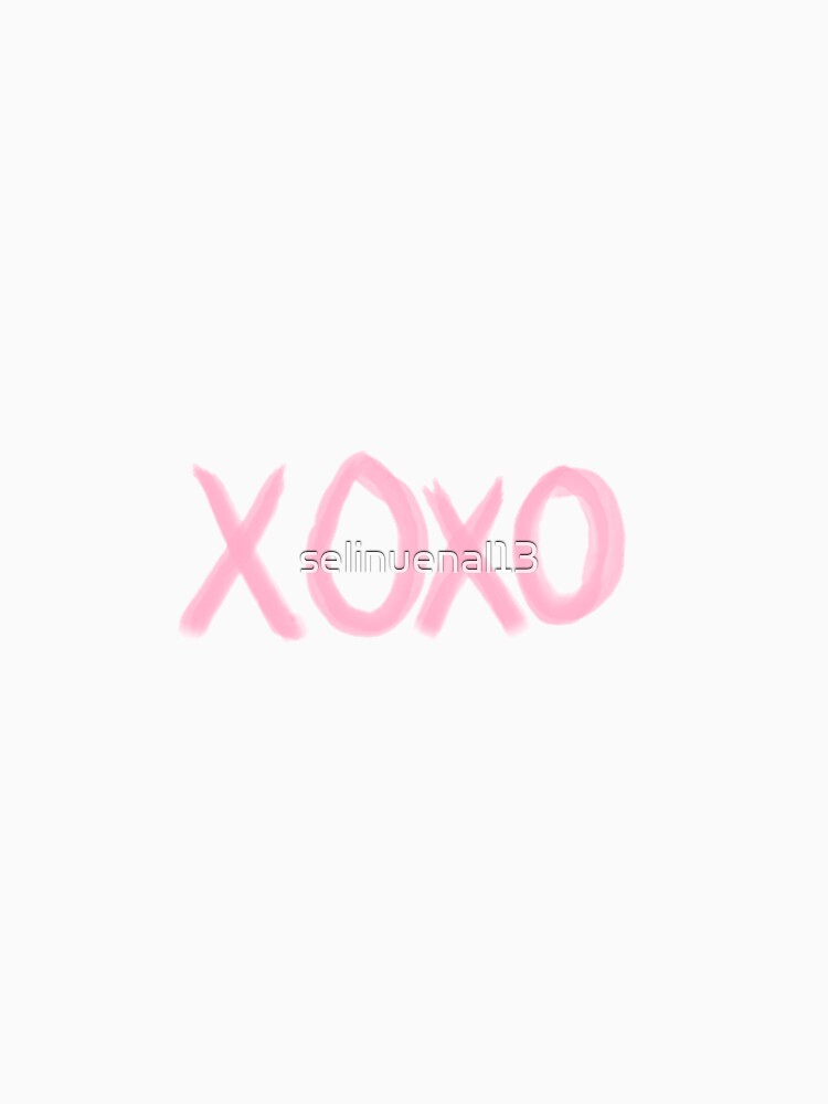 XOXO handwriting logo by selinuenal13