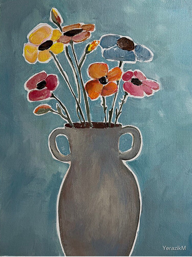 Hand-Drawn Flowers Illustration by YerazikM