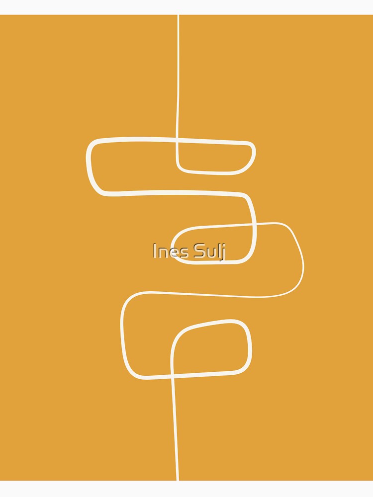 Minimalist Abstract Line Art 03-03 by PAPER MOON art & design