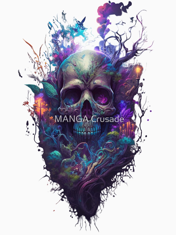 Dark Academia Skull by MANGA Crusade