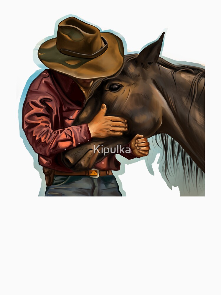 The Cowboy and His Horse by Kipulka
