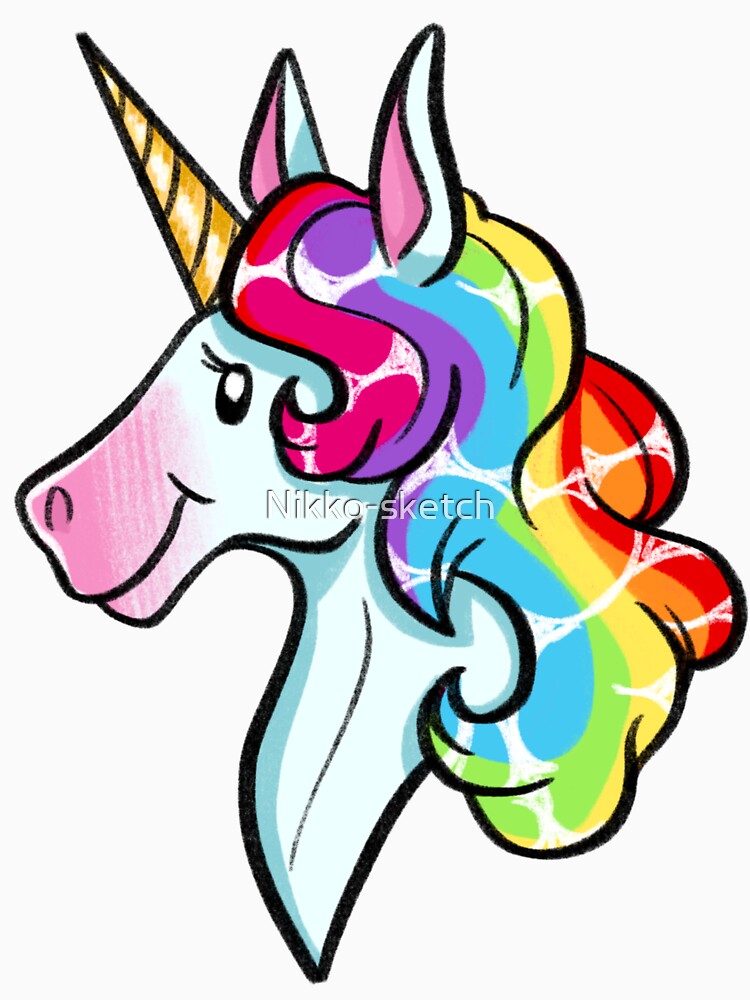 MAGICAL RAINBOW UNICORN by Nikko-sketch