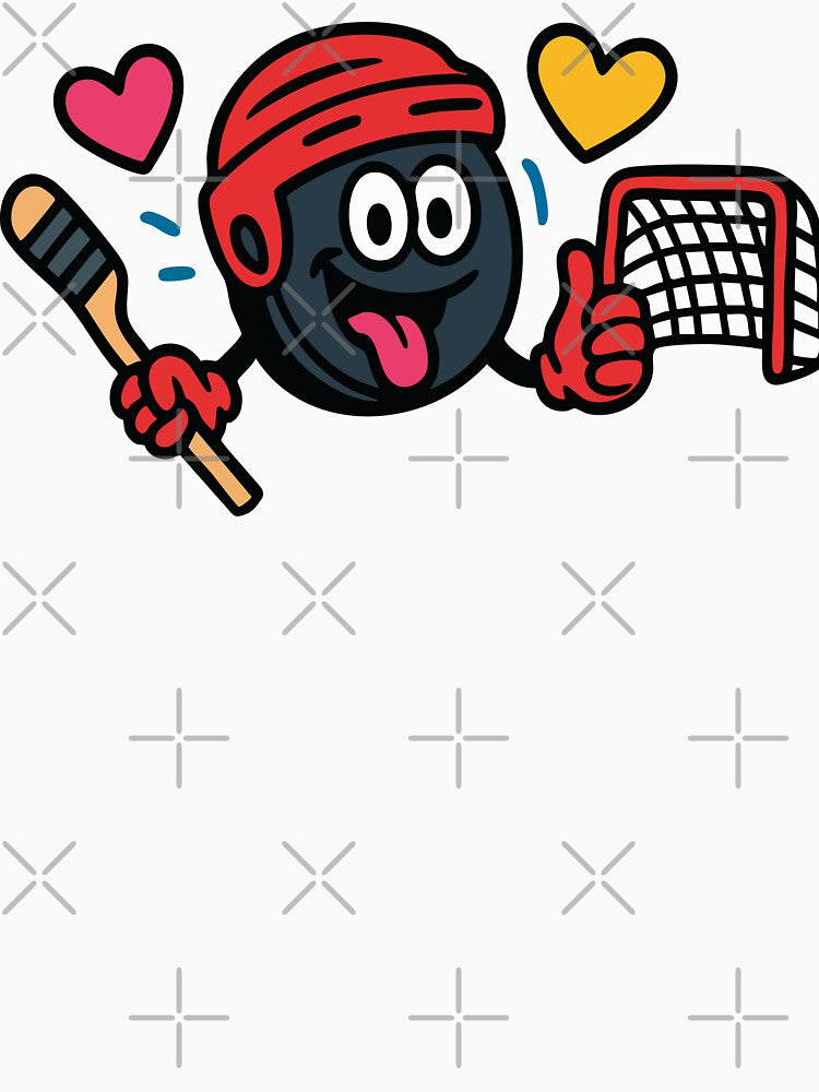 Funny Hockey Ice by Marcite