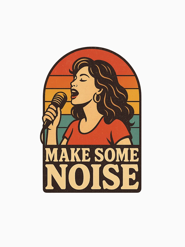 Make Some Noise Retro Singer by Mix Mood