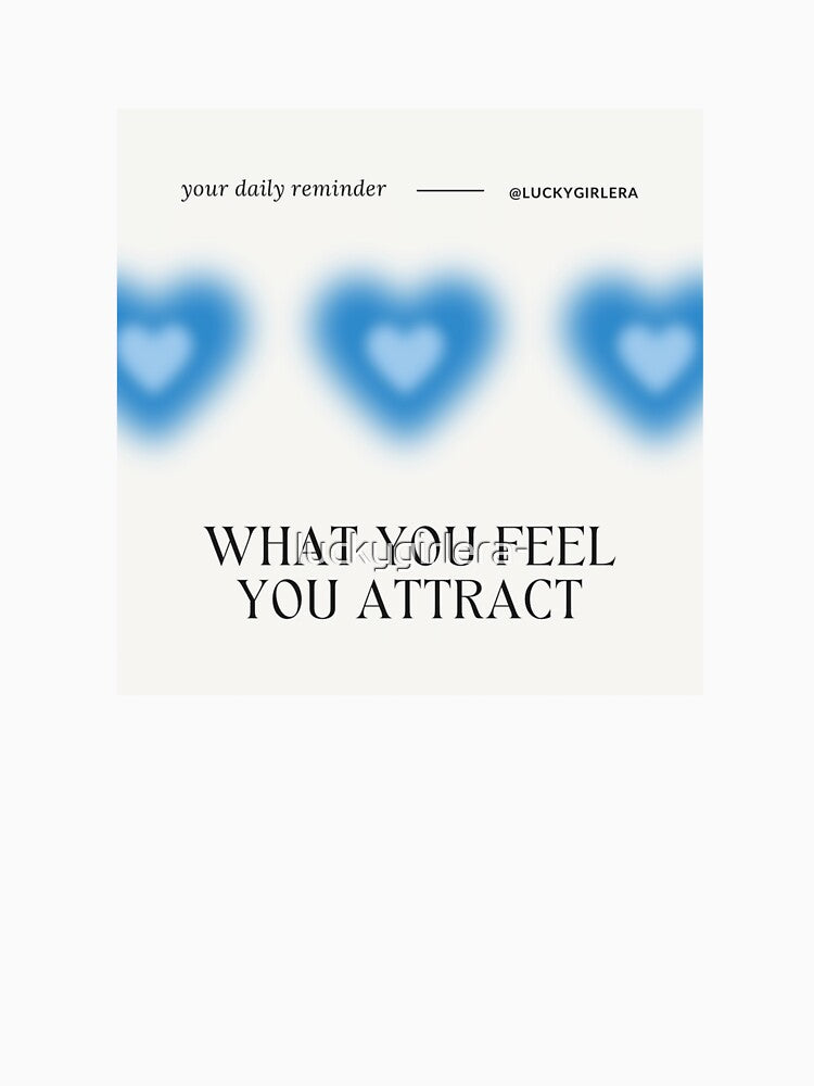 Attraction Self Affirmation Design by luckygirlera-