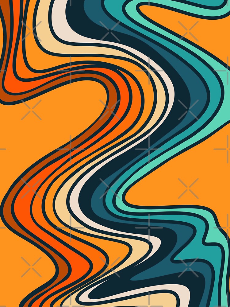 Straight up Funkadelic - The New Groovy - Yellow Orange by Suziness Designs