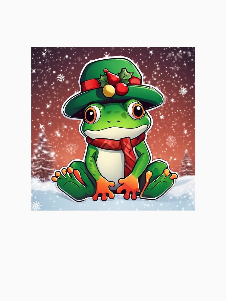 Christmas frog by Pablo Beluga