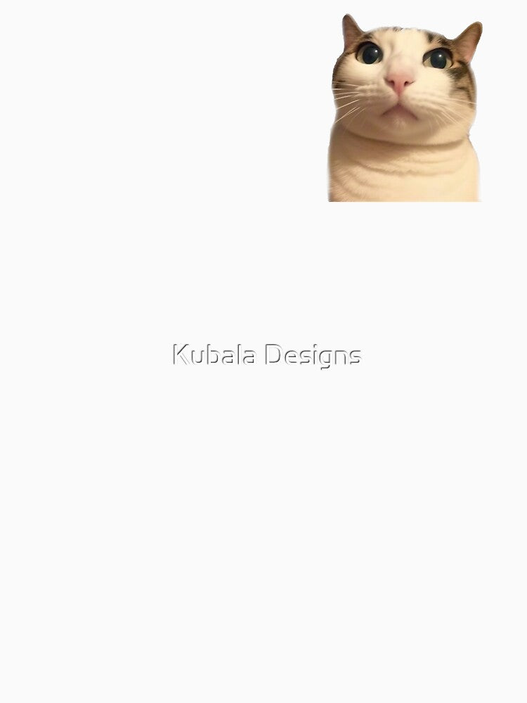 Funny Face Meme Cat by Kubala Designs