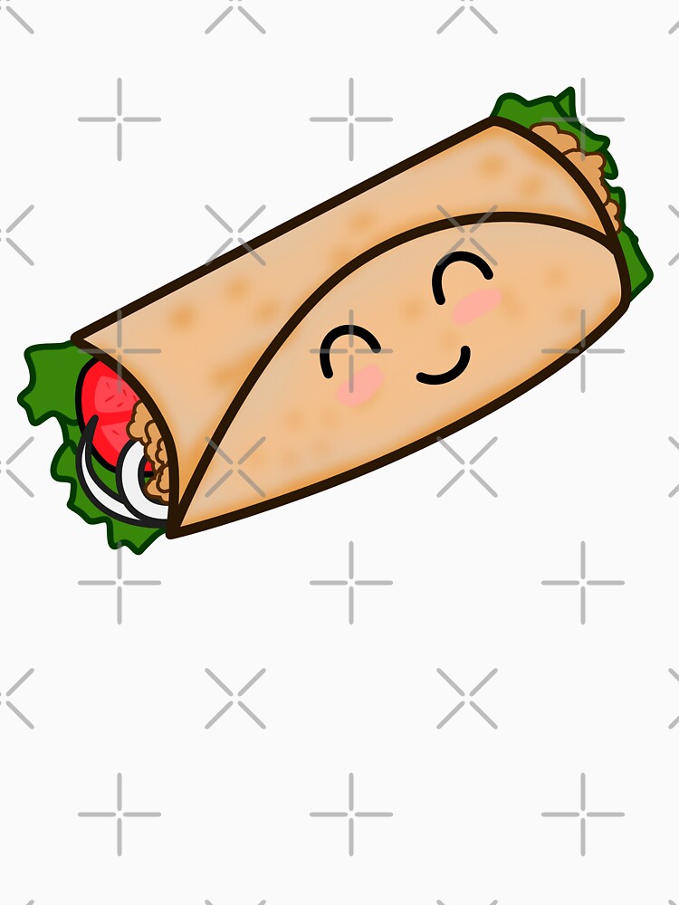 Cute Kawaii Burrito - Mexican food Gift for burrito lover by TamGustam