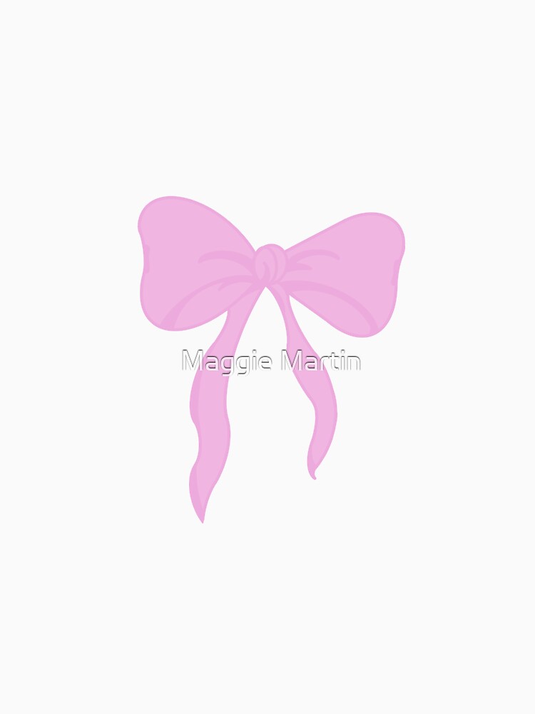 Aesthetic Pink Bow by maggiemartin34