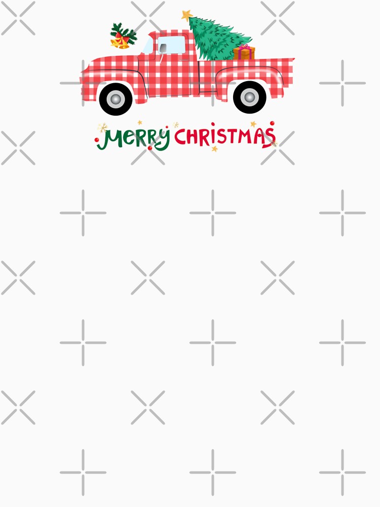 Vintage Pickup Truck – New Year Holiday Gift Design by crevettedesign