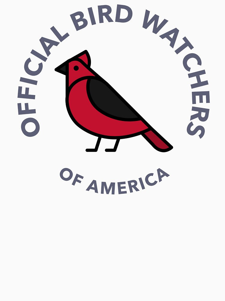 Official Bird Watchers Of America by FunkyCatDesigns