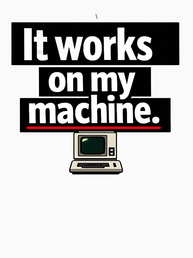 It Works on My Machine Programmer by Danisrin Finds