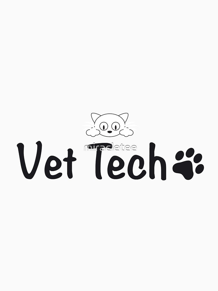 Vet Tech Veterinarian Gift by miracletee