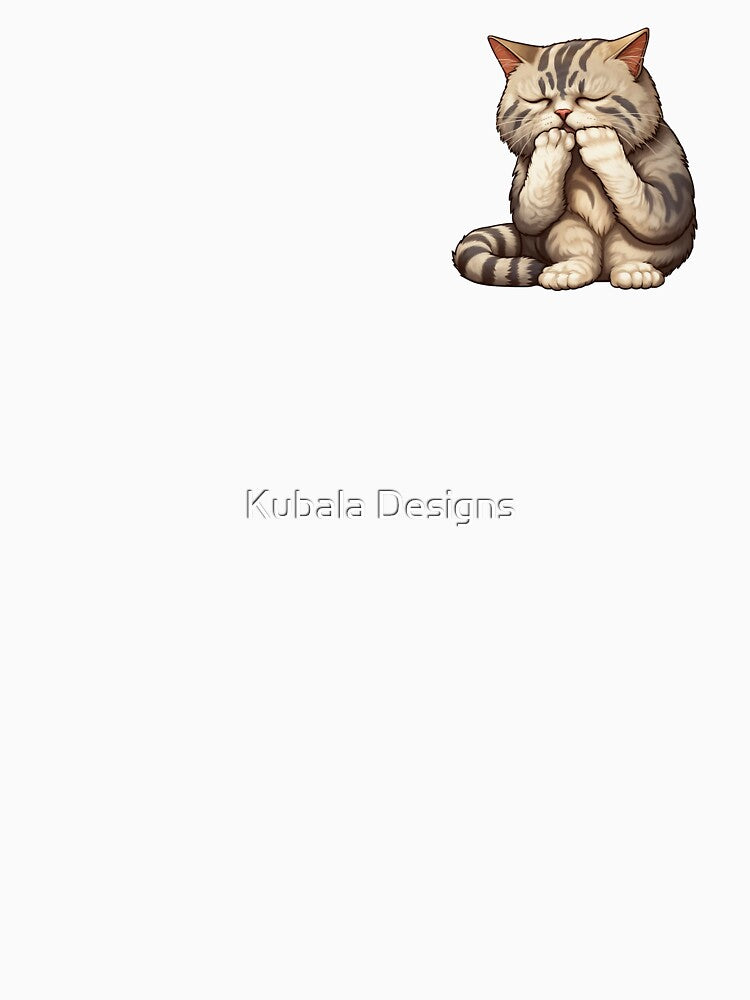 Cute Little Meme Fat Cat by Kubala Designs