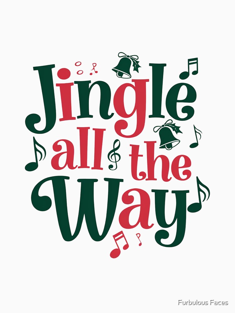 Festive Caroling Seasonal Design by Furbulous Faces