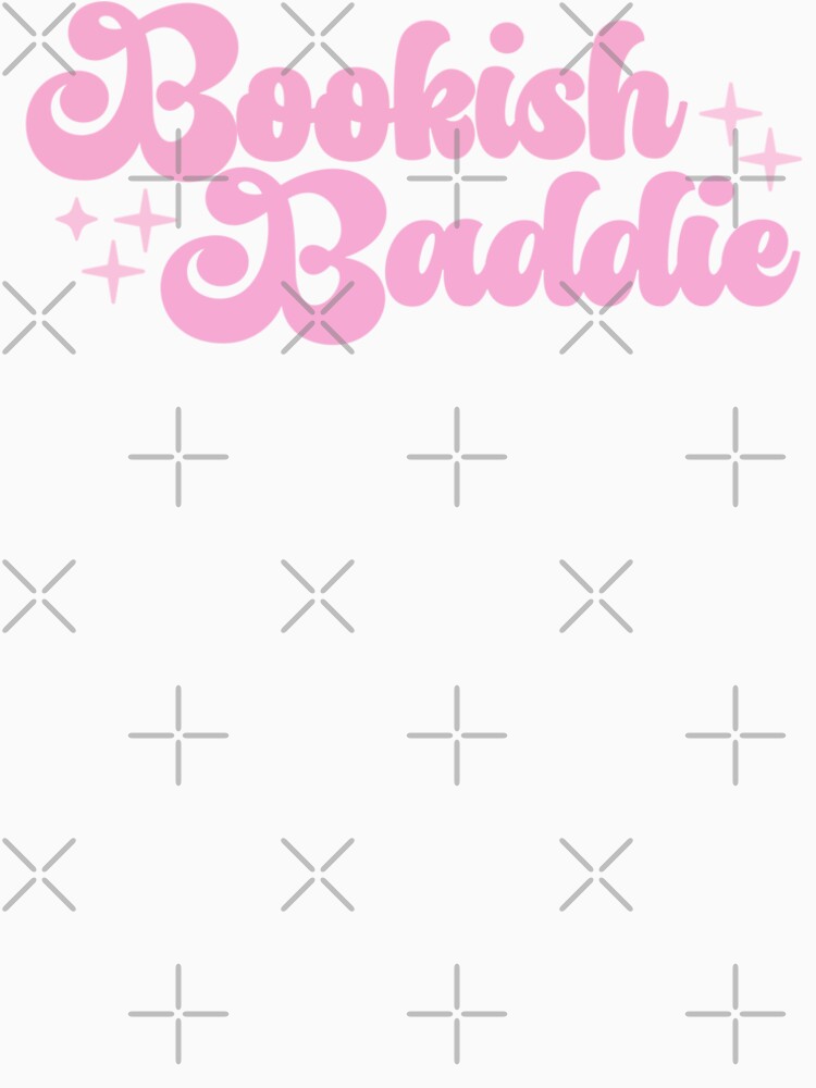 Bookish baddie sticker by Radical Buttons