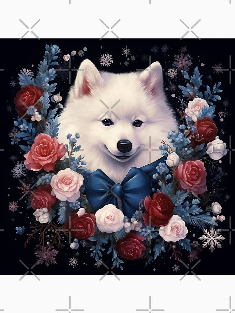 Rosy Japanese Spitz by Nocturne  Paws