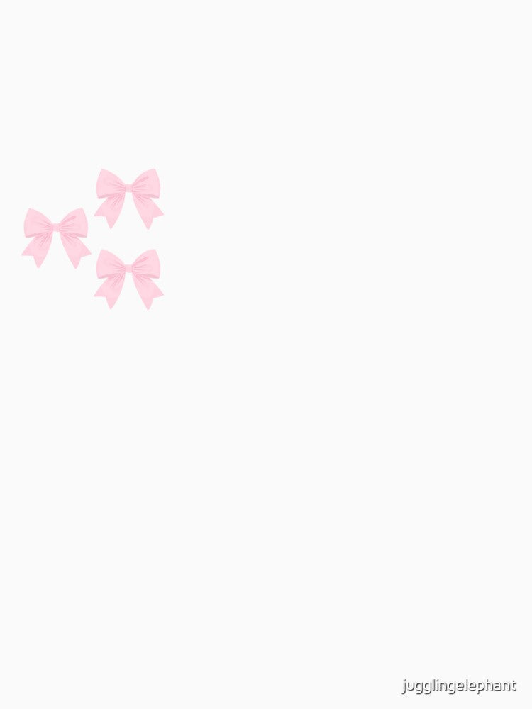 Pink Coquette Bow Sticker Pack/Pattern Trio! by jugglingelephant