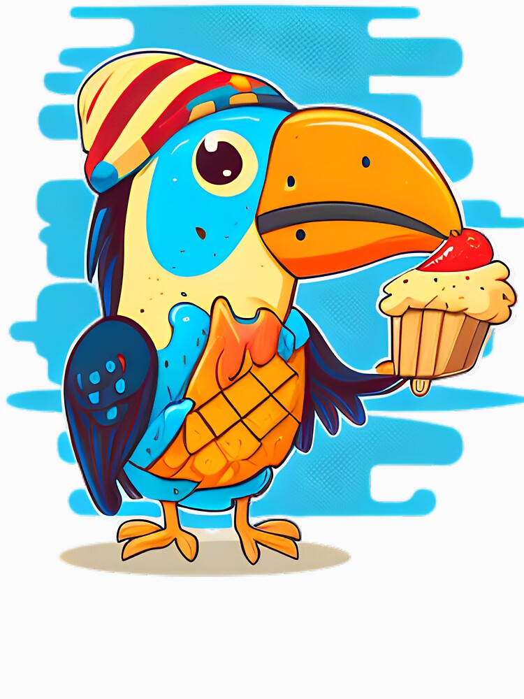 Toucan & Cupcake by Toucan-VooDoo