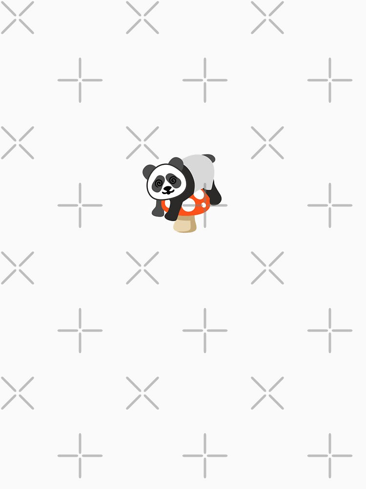 Mushroom Panda Bear by Yeebus's Variety Store
