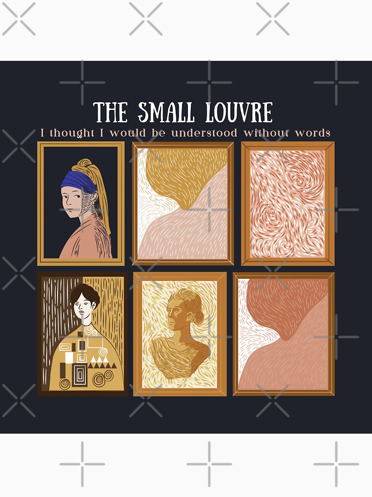 The small Louvre - 6 paintings - Dark background by Athenasgirl