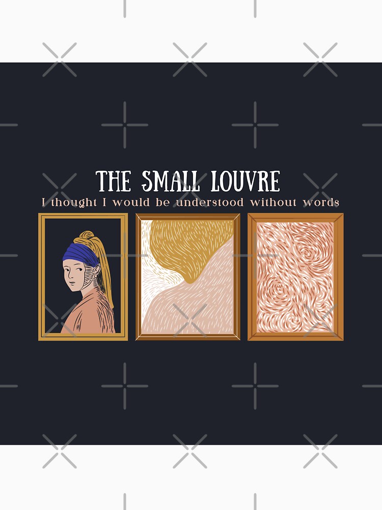The small Louvre - 3 paintings - Dark background by Athenasgirl