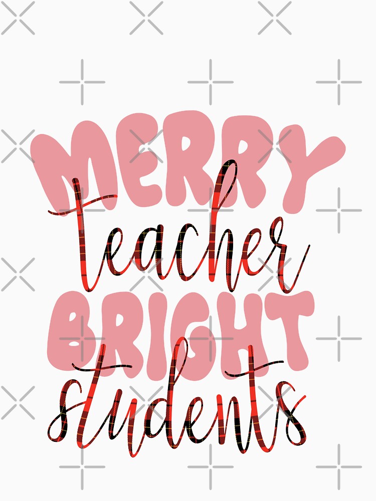 merry teacher christmas teacher gift for teacher xmas favorite teacher by CreativaNook