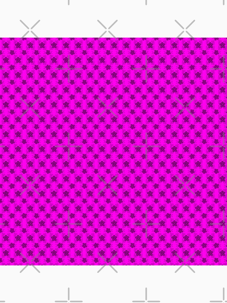 Hand digital drawn pink  flower pattern by Hnd-Design