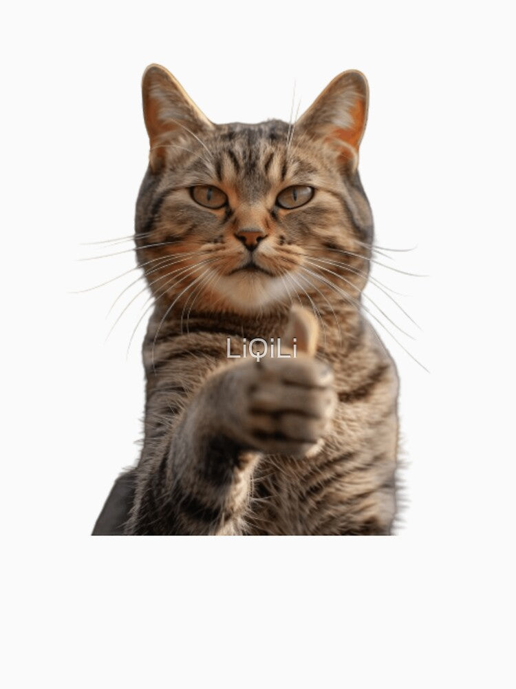 Cat meme thumbs up by LiQiLi