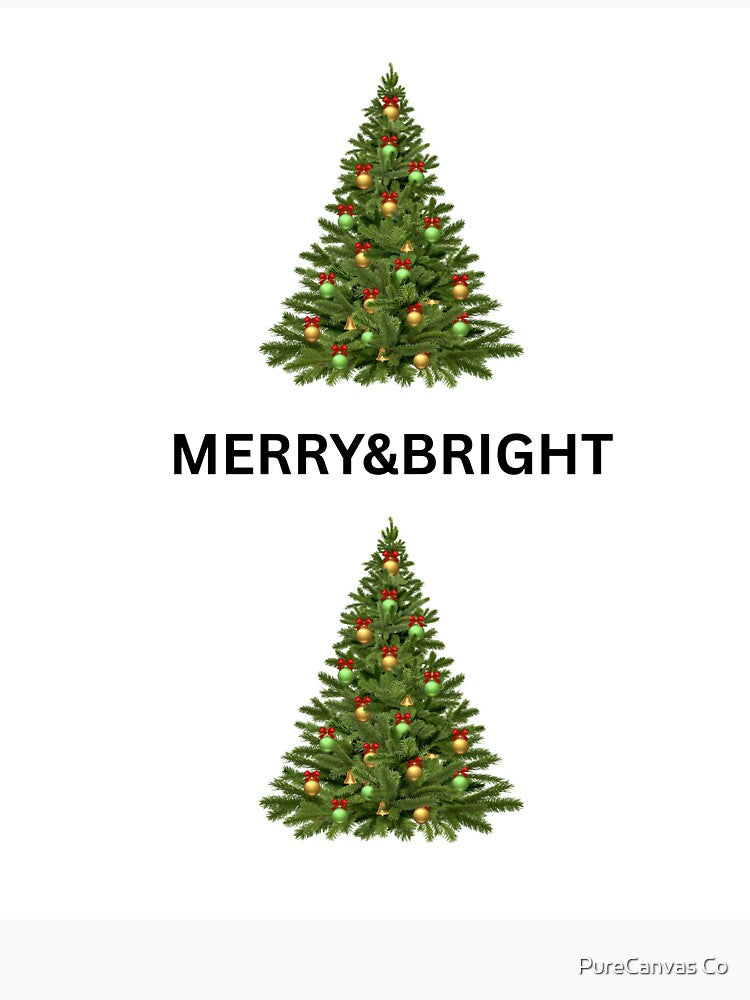 MERRY&BRIGHT by PureCanvas Co