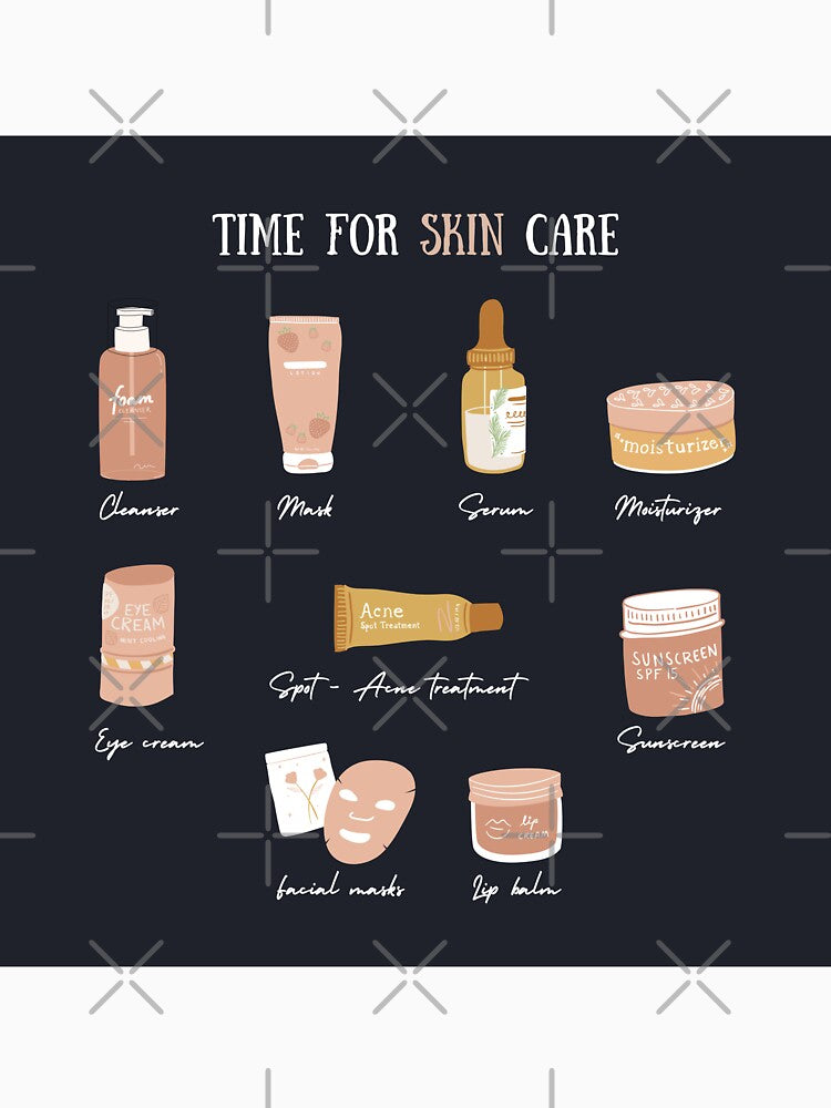 Time for skin care - Dark background by Athenasgirl