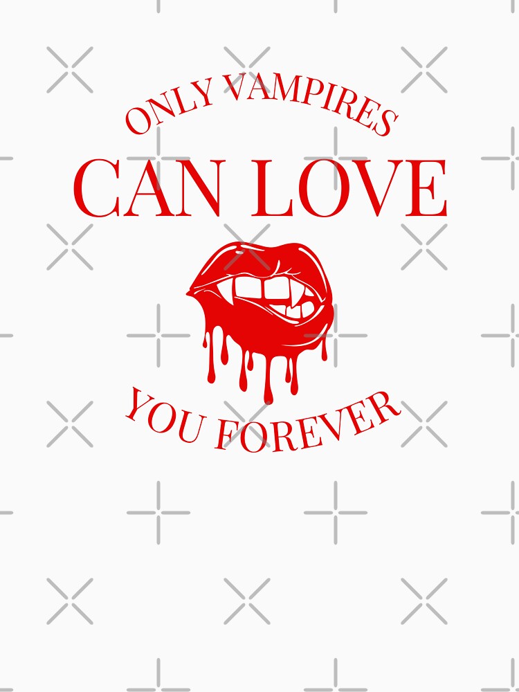 Eternal Vampire Love Quote - Book Lovers by HeloLopesArt