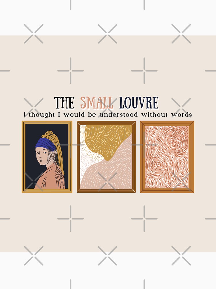 The small Louvre - 3 paintings - Light background by Athenasgirl