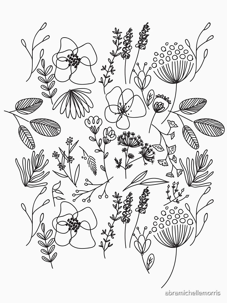 Simple Floral Design by abramichellemorris