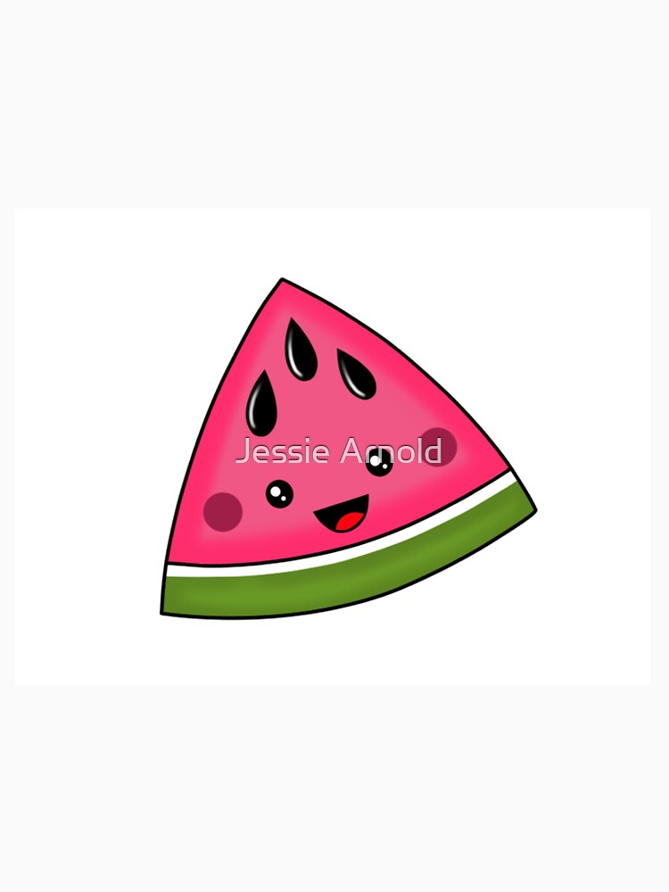 Kawaii Watermelon by Jessie Arnold