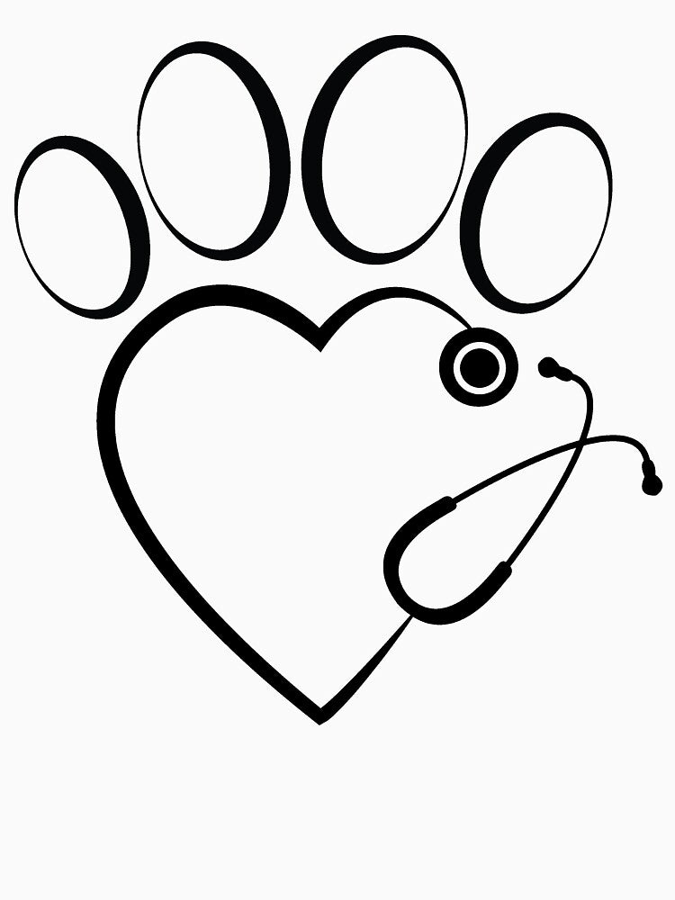 Healthcare Essential Vet Paw Stethoscope by AubrieBea